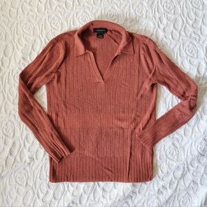 Club Monaco Everywear Johnny Collar Sweater Small S